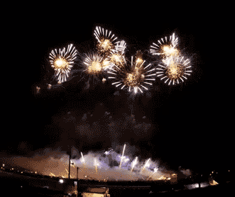 Gif animé feux d'artifices 130